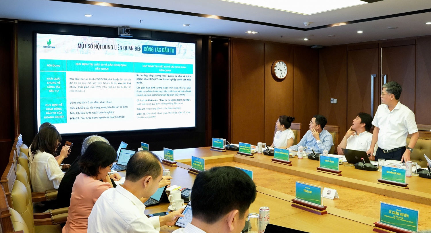 Các sự kiện nổi bật của Petrovietnam trong tuần từ ngày 14/7 đến ngày 20/7/2025