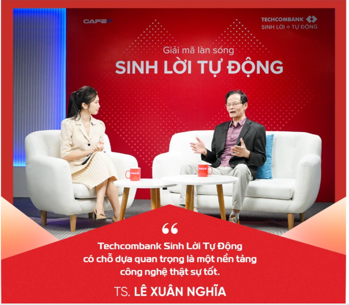 TS Lê Xuân Nghĩa: “Techcombank Sinh Lời Tự Động đã tạo nên cuộc cách mạng cho ngành tài chính Việt Nam”