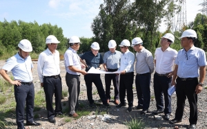 Kiểm tra thực địa các dự án truyền tải giải tỏa công suất NMĐ Nhơn Trạch 3 và 4
