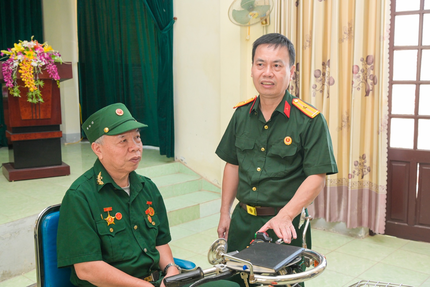Hội CCB Petrovietnam/PVChem thăm, tặng quà các thương, bệnh binh tại Hưng Yên