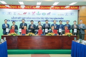 Petrovietnam - VINATEX tạo sự bền vững trong chuỗi cung ứng “hóa chất - xơ sợi - dệt may”