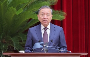 Phát biểu của Tổng Bí thư Tô Lâm tại phiên khai mạc Hội nghị Trung ương 12 khóa XIII