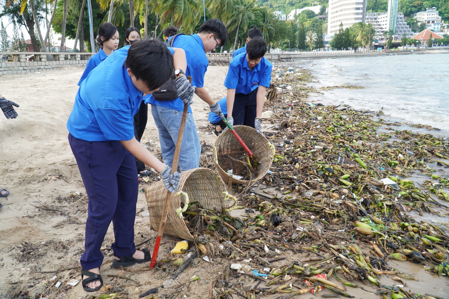 TP HCM: Phường Vũng Tàu ra quân làm sạch môi trường