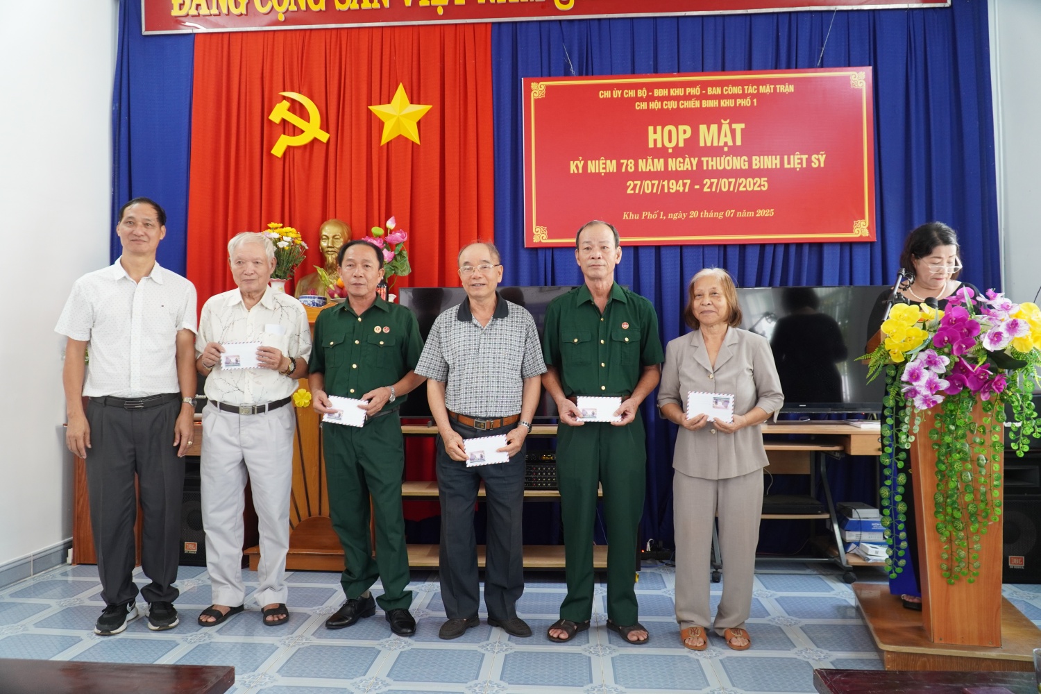 TP HCM: Phường Vũng Tàu tri ân các thương, bệnh binh và gia đình chính sách