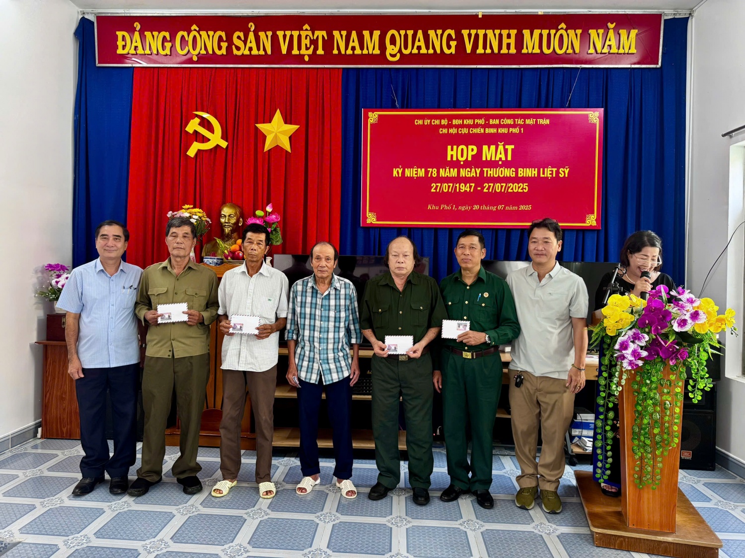TP HCM: Phường Vũng Tàu tri ân các thương, bệnh binh và gia đình chính sách