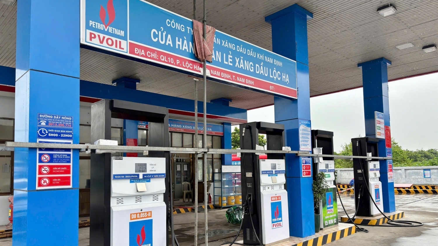 PVOIL chủ động phòng chống bão Wipha