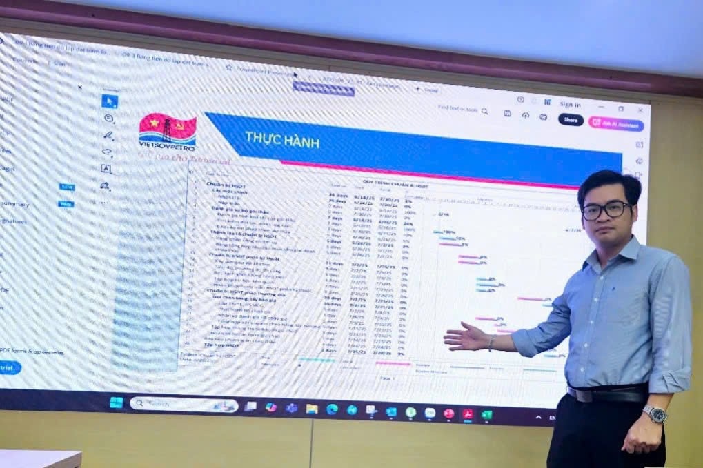 Kỹ năng quản lý dự án - Tạo đà đổi mới và thích ứng tại Vietsovpetro
