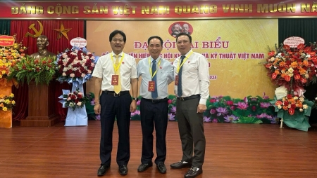 Đồng chí Nguyễn Quốc Thập - Chủ tịch Hội DKVN tham gia BCH Đảng bộ Liên hiệp các Hội Khoa học và Kỹ thuật Việt Nam khóa VIII