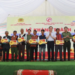 Petrovietnam phối hợp cùng Bộ Công an thực hiện chương trình tri ân trên “Vùng đất lửa” Quảng Trị