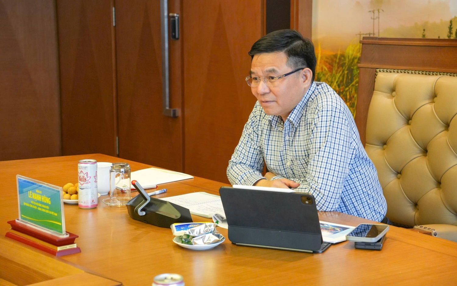 Chủ tịch HĐTV Lê Mạnh Hùng: Trung tâm công nghiệp năng lượng sinh thái là động lực sống còn của Petrovietnam