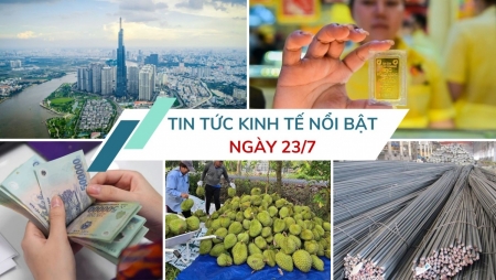 Tin tức kinh tế ngày 23/7: ADB hạ dự báo tăng trưởng GDP Việt Nam xuống 6,3%