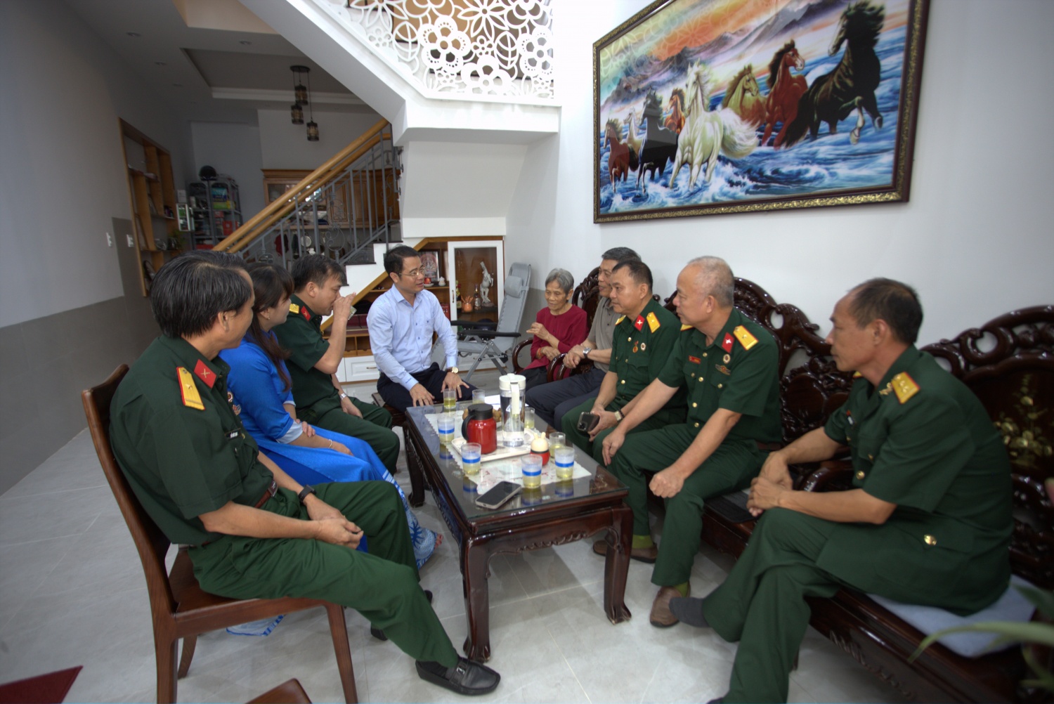 Vietsovpetro thăm hỏi, tri ân các thương binh, gia đình liệt sĩ