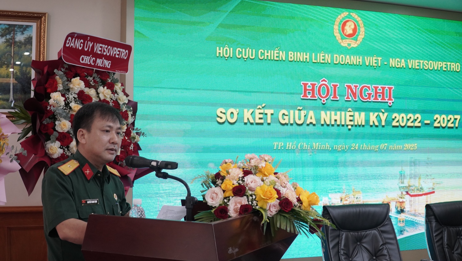 Hội Cựu chiến binh Vietsovpetro tổ chức Hội nghị sơ kết giữa nhiệm kỳ 2022-2027