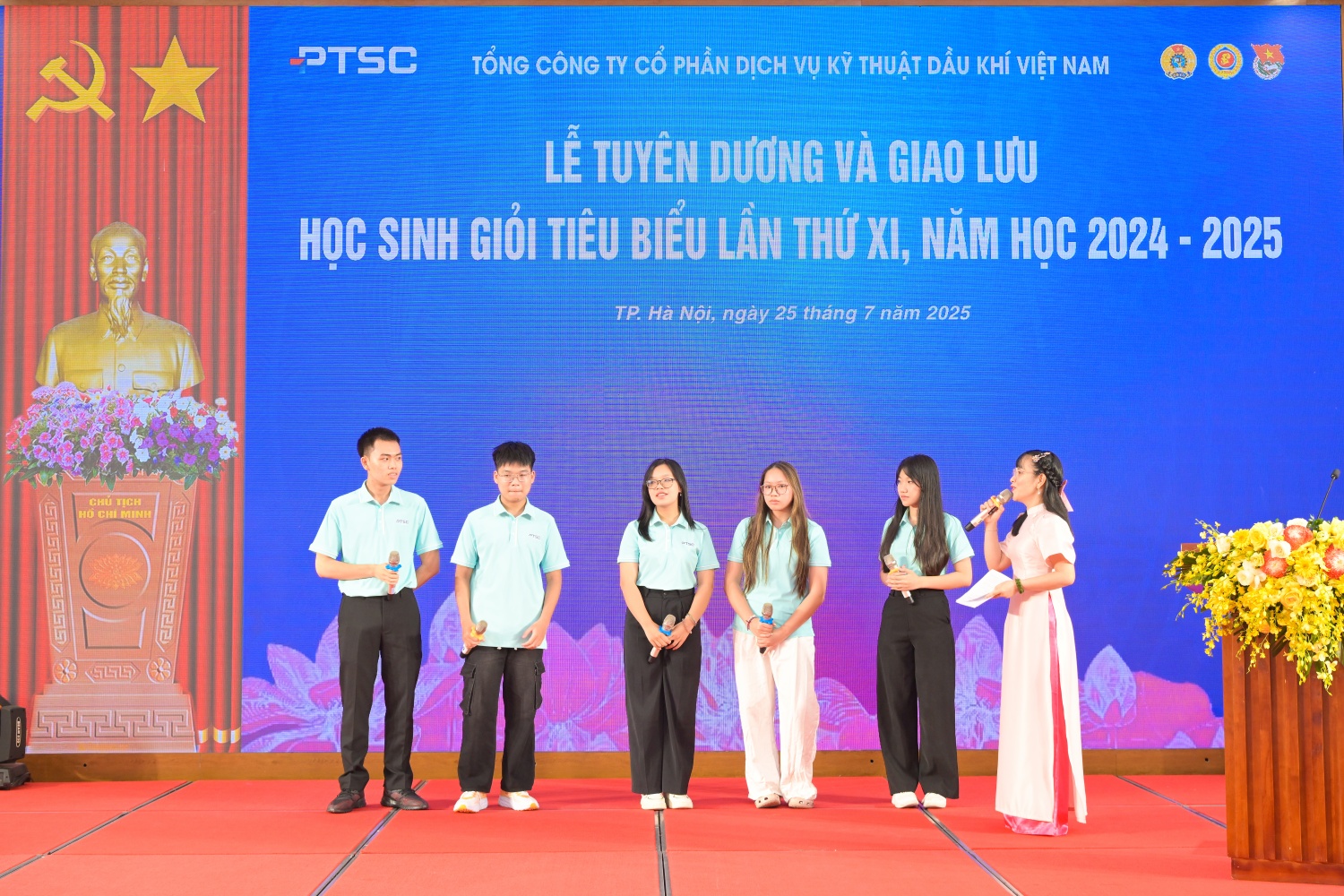 PTSC tuyên dương học sinh giỏi tiêu biểu: Hành trình gieo mầm tri thức, vun đắp tương lai