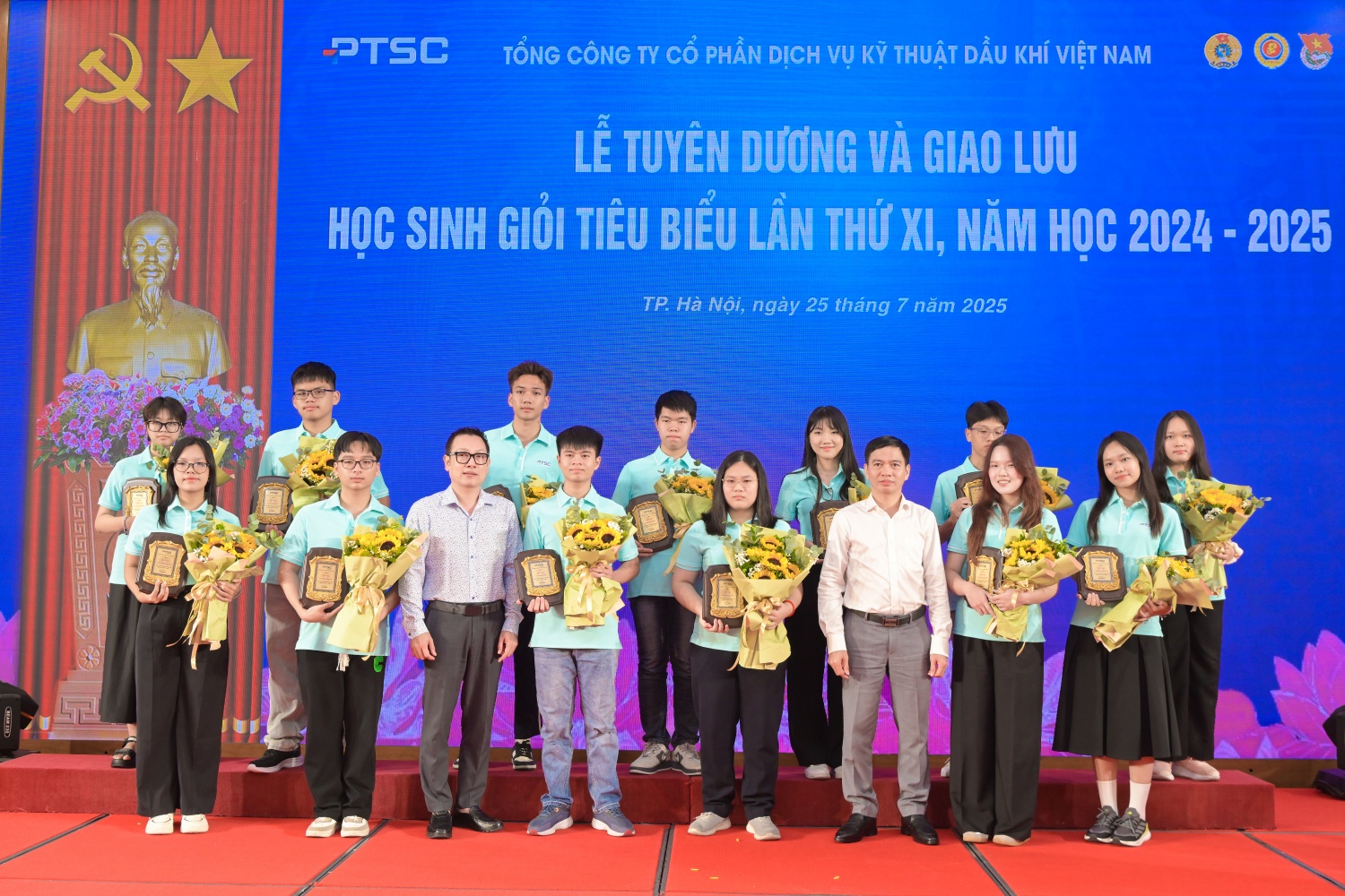 PTSC tuyên dương học sinh giỏi tiêu biểu: Hành trình gieo mầm tri thức, vun đắp tương lai