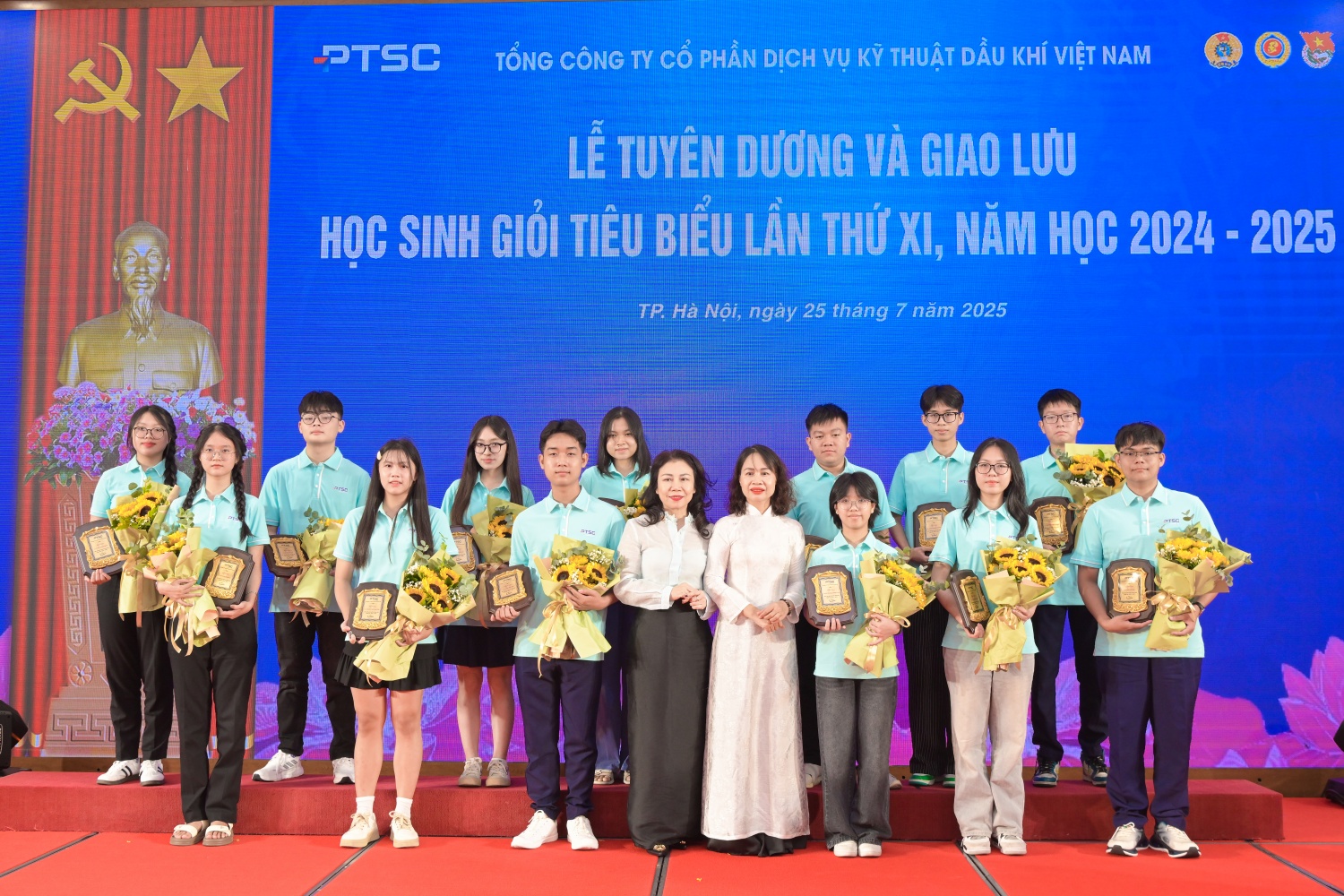 PTSC tuyên dương học sinh giỏi tiêu biểu: Hành trình gieo mầm tri thức, vun đắp tương lai