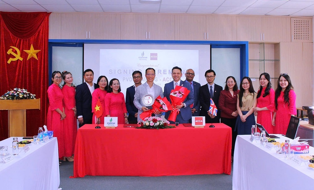 PVD Training và Hiệp hội Kế toán Công chứng Anh Quốc (ACCA) ký kết Biên bản Ghi nhớ