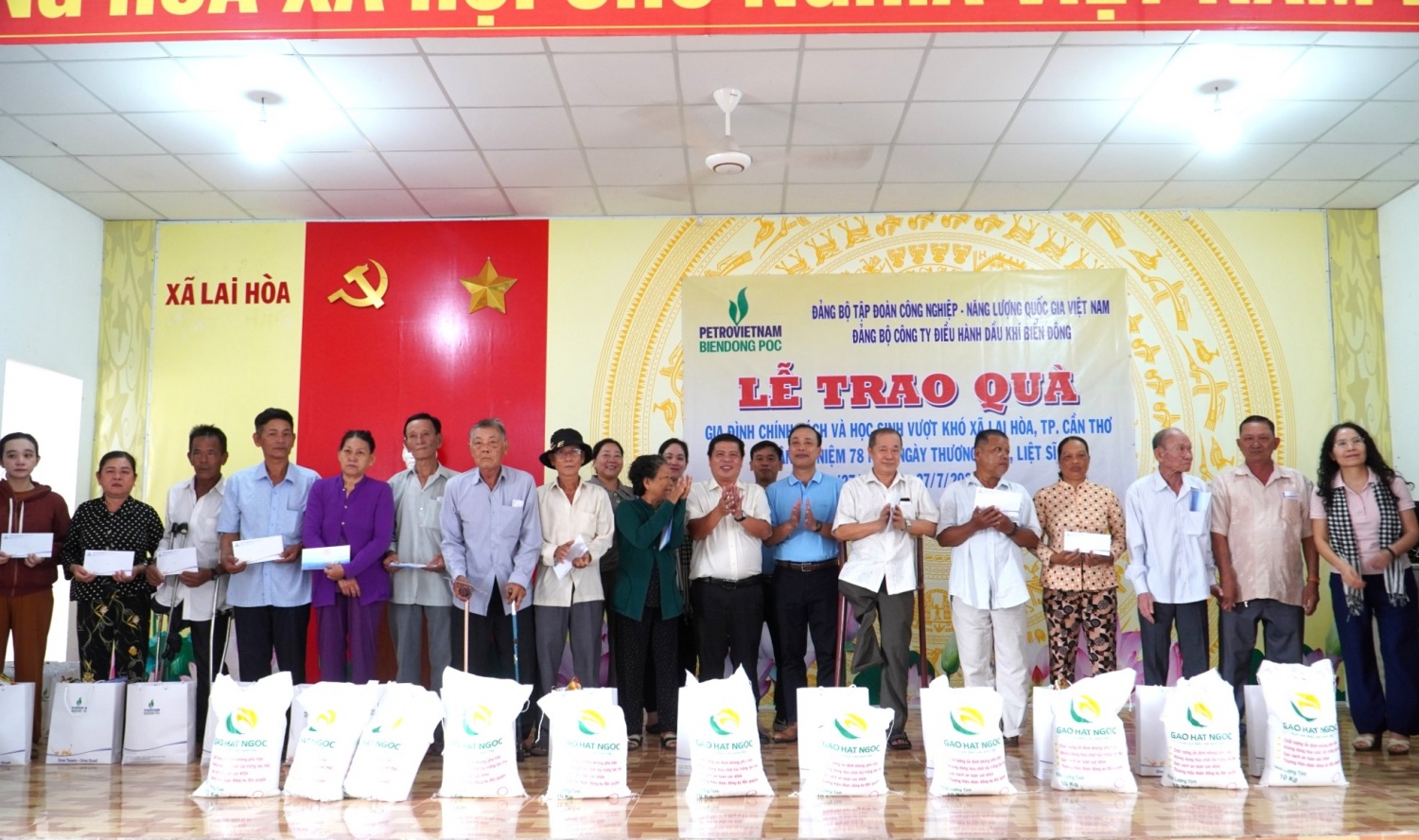 Đảng bộ BIENDONG POC: Lan tỏa nghĩa tình trong tháng Bảy tri ân