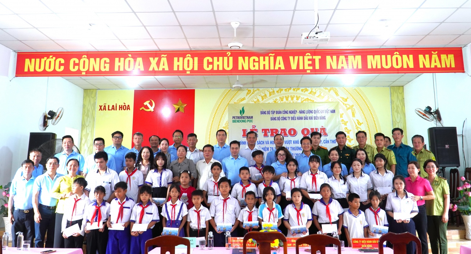 Đảng bộ BIENDONG POC: Lan tỏa nghĩa tình trong tháng Bảy tri ân