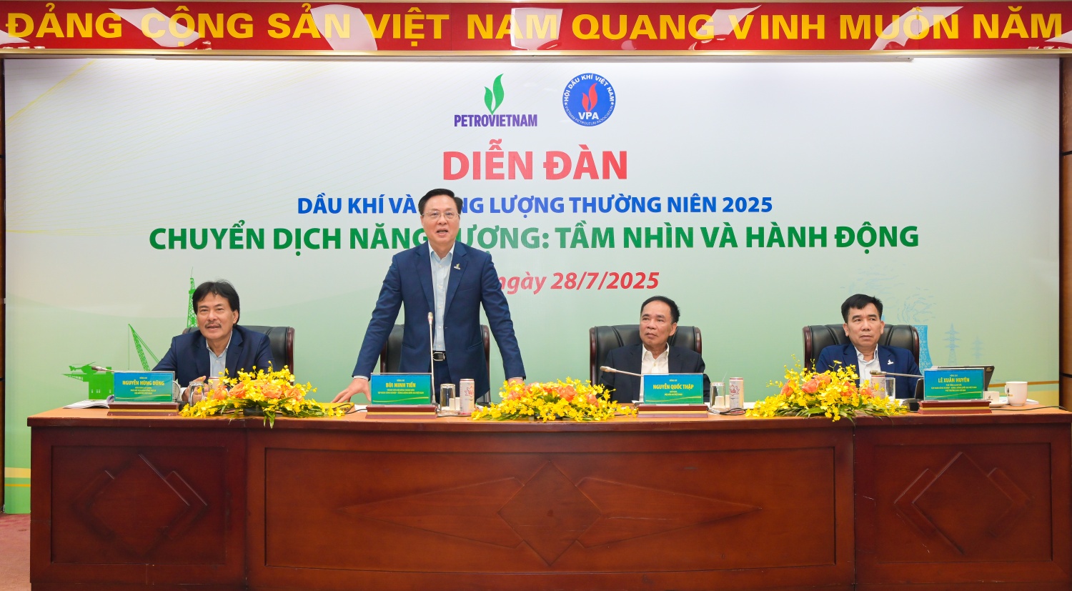 Diễn đàn Dầu khí và Năng lượng 2025: Thúc đẩy hình thành hệ sinh thái năng lượng an toàn, hội nhập Diễn đàn Dầu khí và Năng lượng 2025: Thúc đẩy hình thành hệ sinh thái năng lượng an toàn, hội nhập