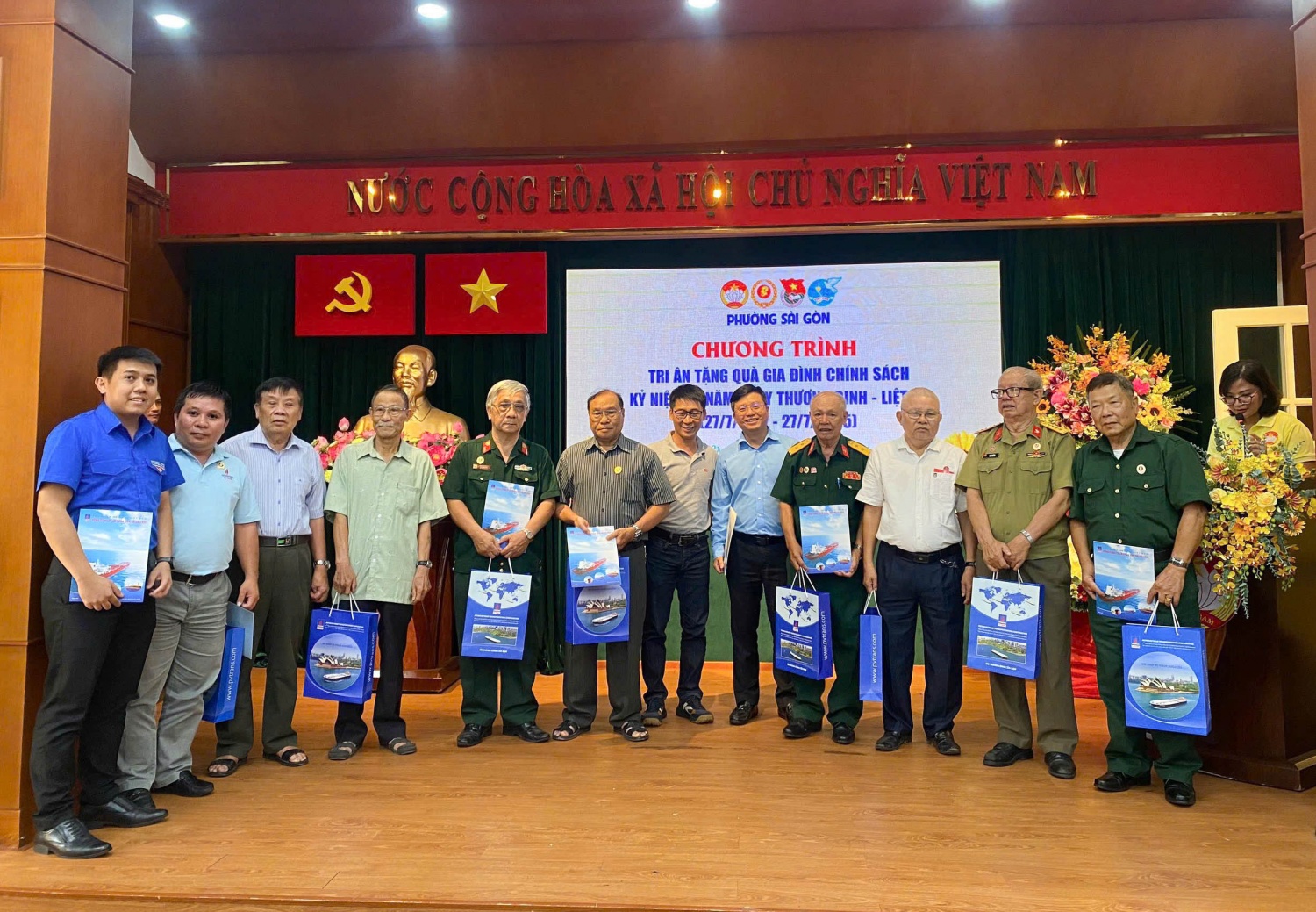 PVTrans tổ chức các hoạt động tri ân nhân kỷ niệm 78 năm Ngày Thương binh - Liệt sĩ PVTrans tổ chức các hoạt động tri ân nhân kỷ niệm 78 năm Ngày Thương binh   Liệt sĩ