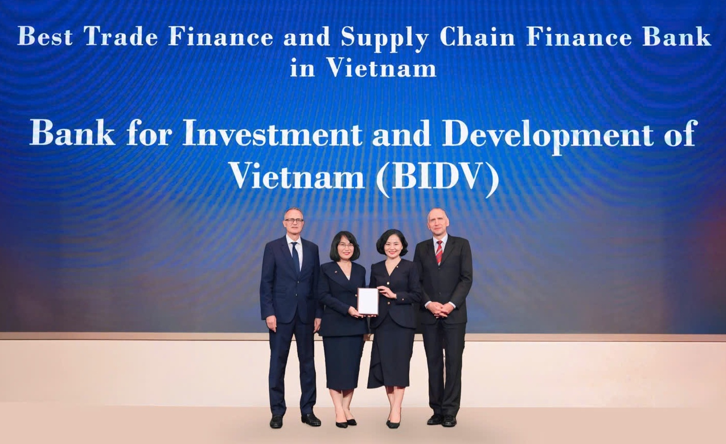 BIDV khẳng định vị thế trong lĩnh vực tài trợ thương mại và tài trợ chuỗi cung ứng