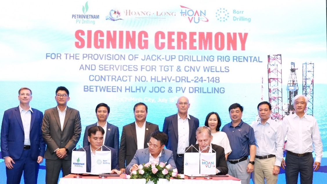 PV Drilling ký Hợp đồng cung cấp 2 giàn khoan cho Hoàng Long – Hoàn Vũ JOC