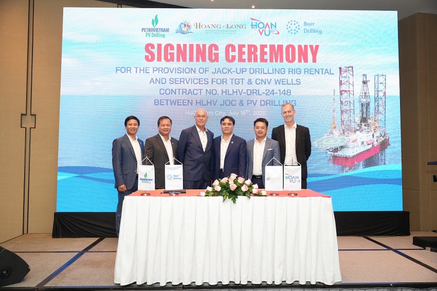 PV Drilling ký Hợp đồng cung cấp 2 giàn khoan cho Hoàng Long – Hoàn Vũ JOC