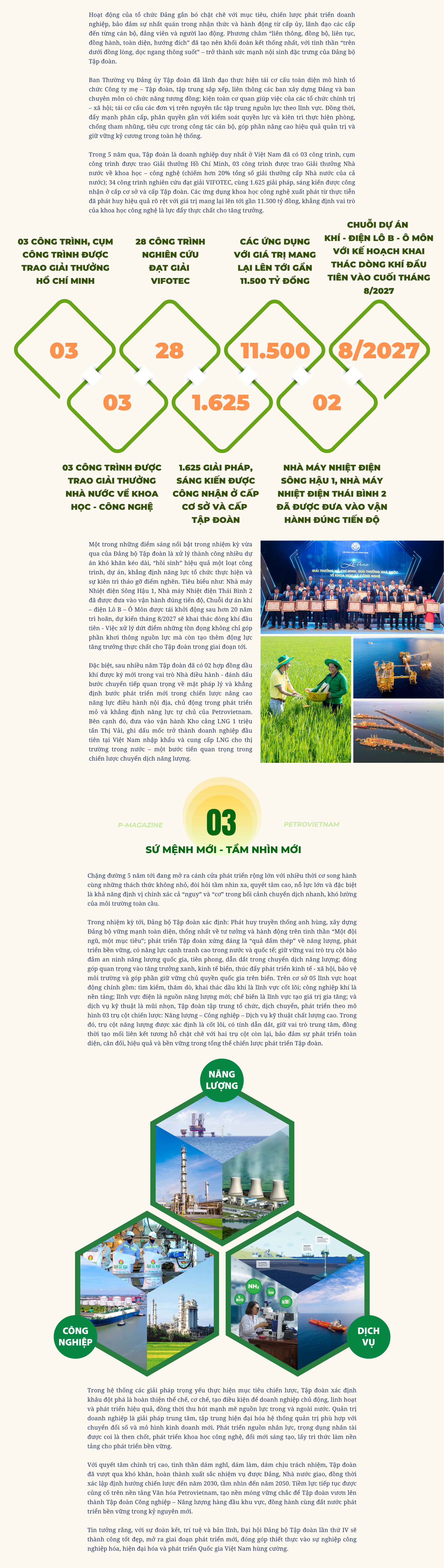 [P-Magazine] Sứ mệnh, tầm nhìn mới của Petrovietnam