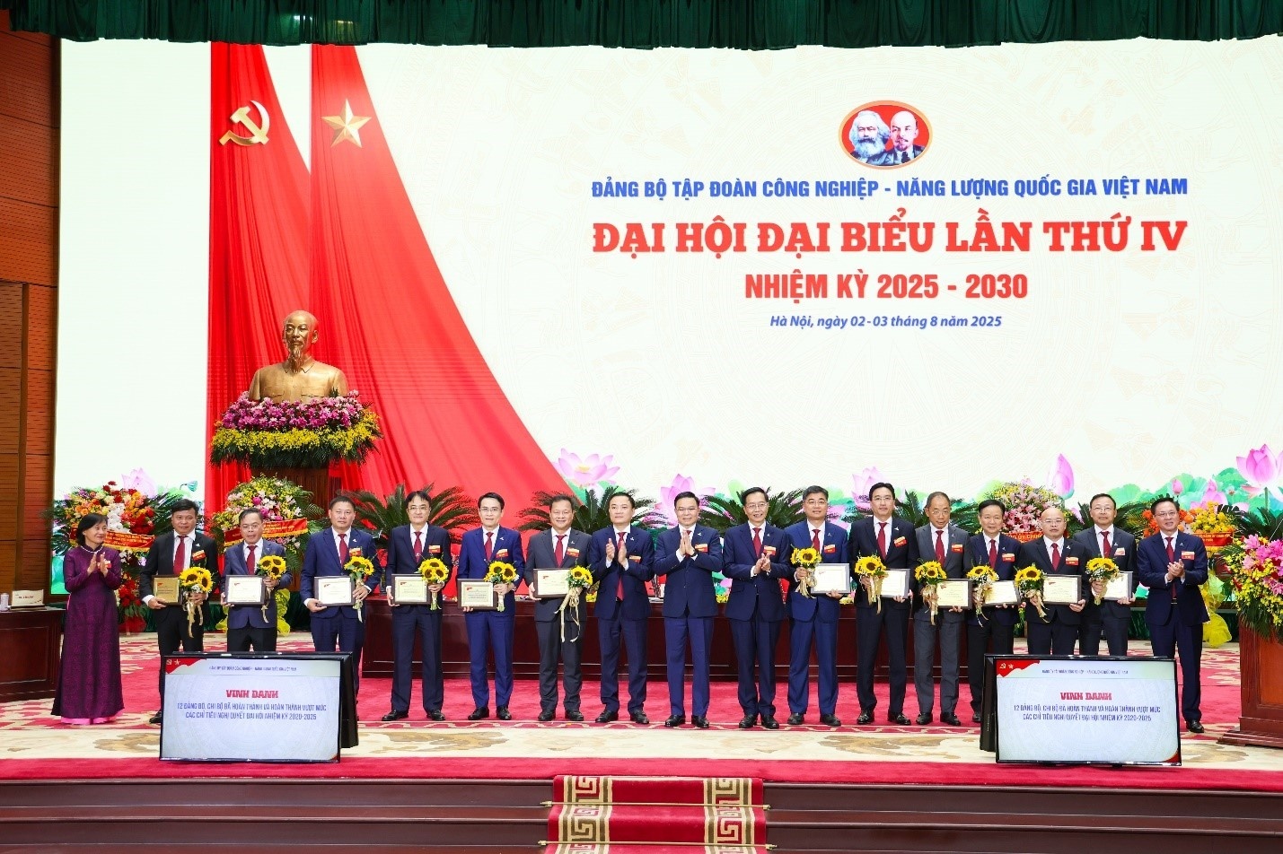 Đảng bộ Vietsovpetro được vinh danh tại Đại hội đại biểu Đảng bộ Petrovietnam lần thứ IV, nhiệm kỳ 2025-2030