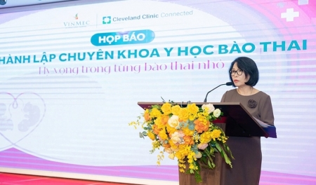 Vinmec ra mắt Chuyên khoa Y học Bào thai: Bước ngoặt điều trị trước sinh tại Việt Nam