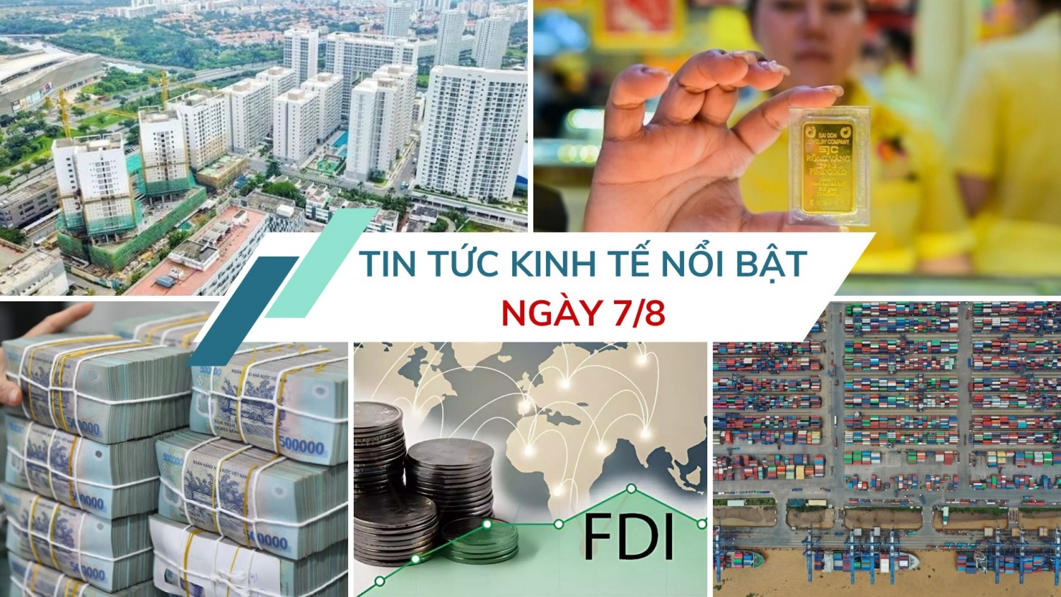 Tin tức kinh tế ngày 7/8: FDI thực hiện cao nhất 5 năm