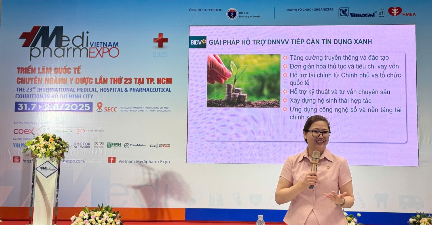BIDV tích cực hỗ trợ doanh nghiệp Dược và Thiết bị y tế phát triển bền vững BIDV tích cực hỗ trợ doanh nghiệp Dược và Thiết bị y tế phát triển bền vững