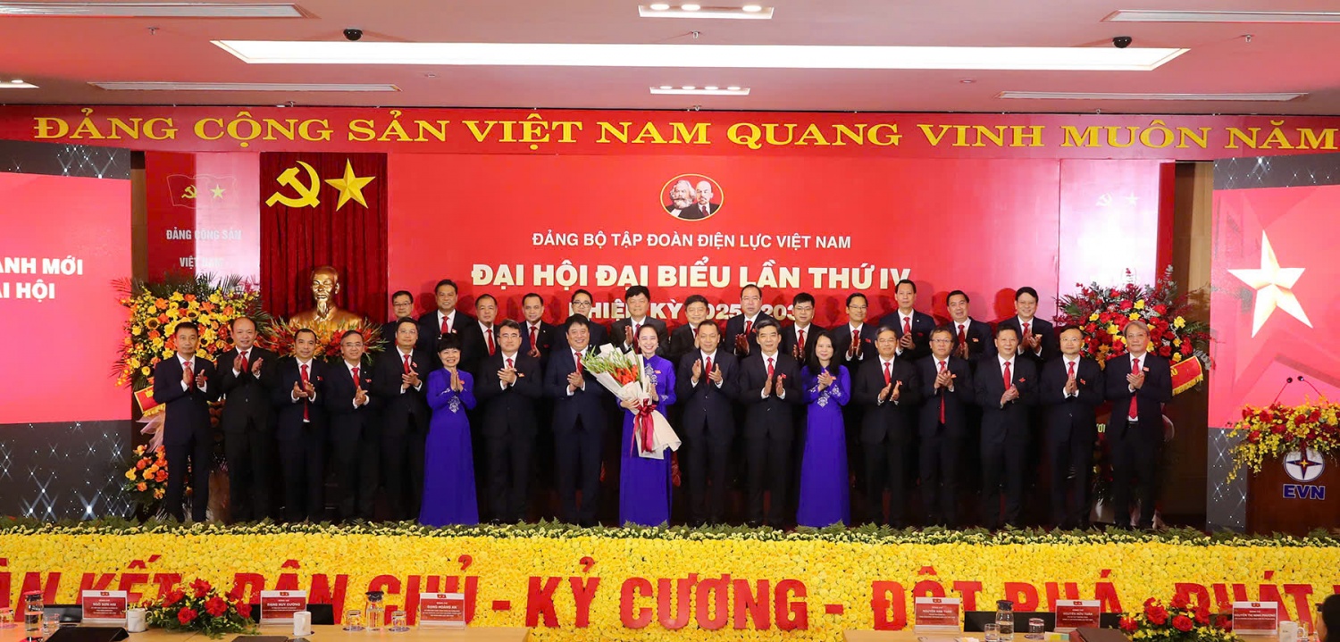 Đại hội đại biểu Đảng bộ Tập đoàn Điện lực Việt Nam lần thứ IV: Đoàn kết - Dân chủ - Kỷ cương - Đột phá - Phát triển