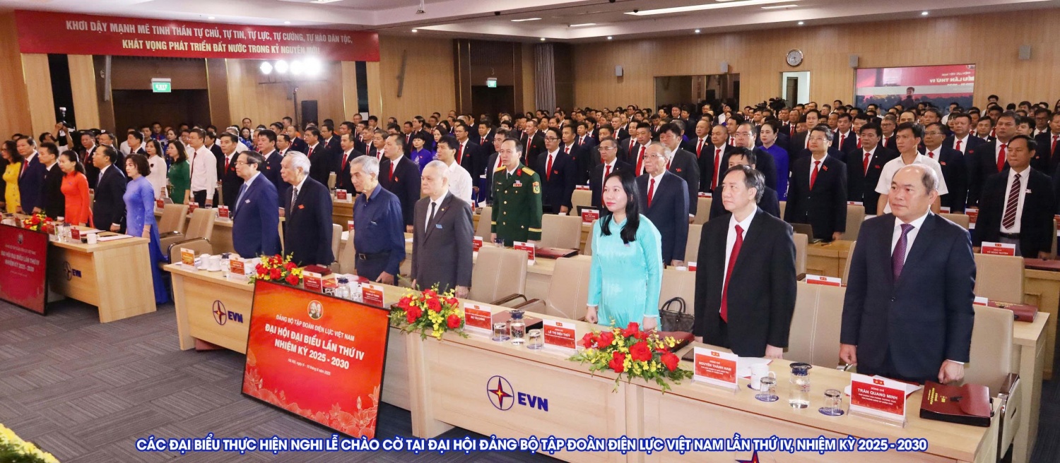Đại hội đại biểu Đảng bộ Tập đoàn Điện lực Việt Nam lần thứ IV: Đoàn kết - Dân chủ - Kỷ cương - Đột phá - Phát triển