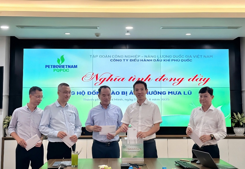 PQPOC chung tay hướng về đồng bào các tỉnh phía Bắc chịu ảnh hưởng bởi mưa lũ