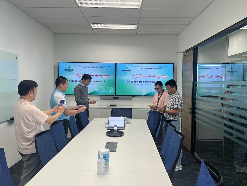 PQPOC chung tay hướng về đồng bào các tỉnh phía Bắc chịu ảnh hưởng bởi mưa lũ