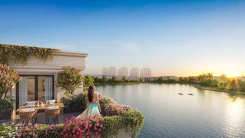 Swan Lake - Những ngôi nhà có “trái tim xanh” kiến tạo chuẩn sống mới tại Vinhomes Green City