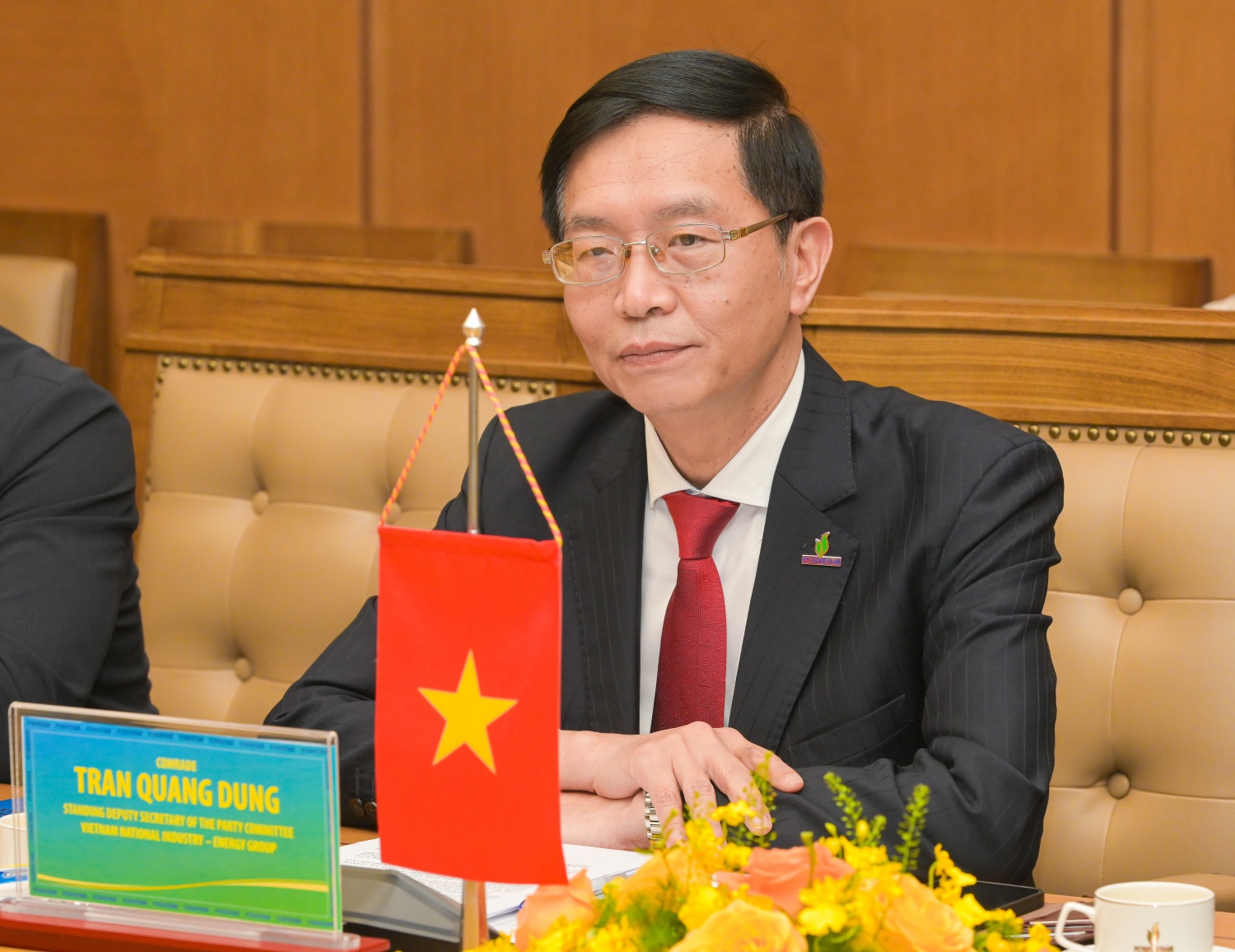 Petrovietnam đón Đoàn công tác Ban cải cách Doanh nghiệp Trung ương Lào đến thăm và làm việc