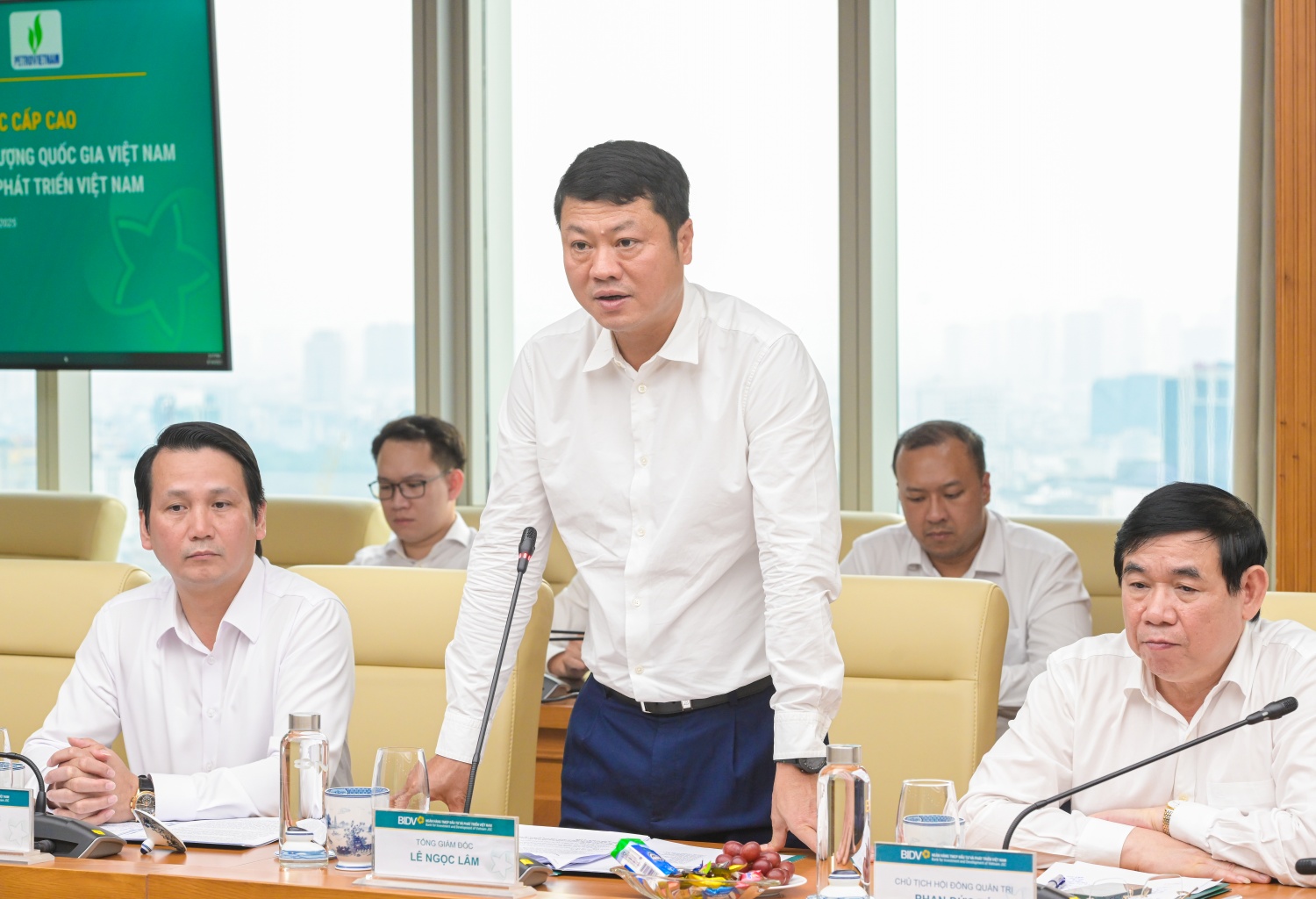 Petrovietnam thúc đẩy hợp tác với Ngân hàng BIDV Petrovietnam thúc đẩy hợp tác với Ngân hàng BIDV