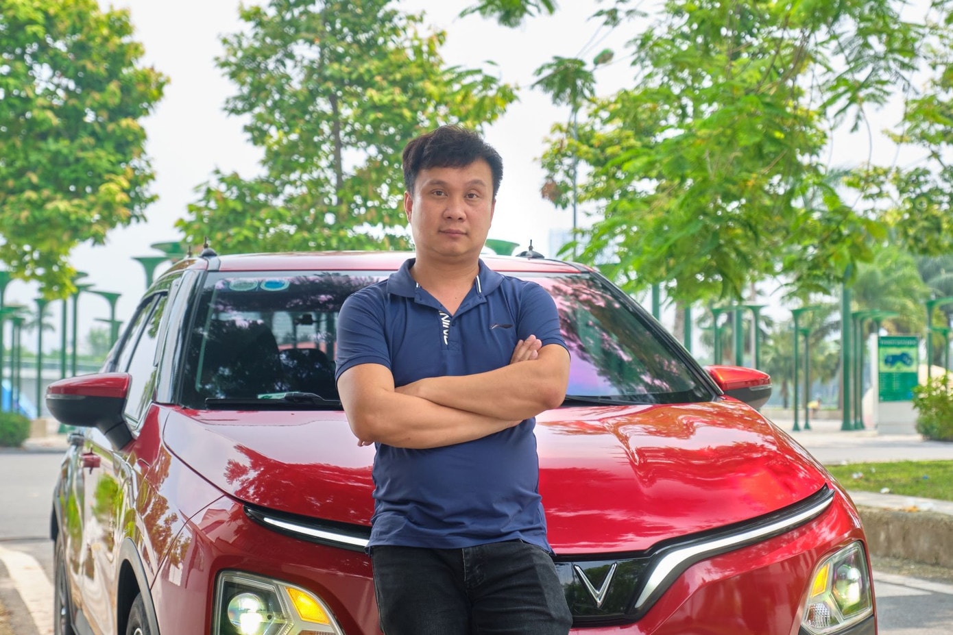 Anh Thắng đánh giá thiết kế của VinFast VF 5 trẻ trung và hài hòa. 2-893.jpg