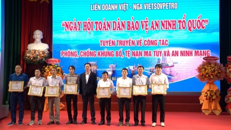 “Ngày hội toàn dân bảo vệ an ninh Tổ quốc” năm 2025 tại Vietsovpetro