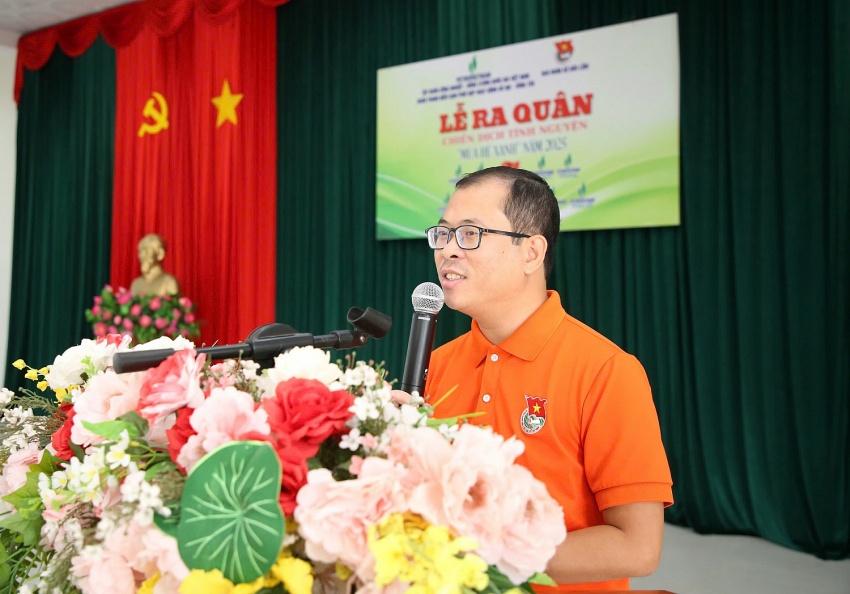 Cụm phối hợp hoạt động Bà Rịa - Vũng Tàu tổ chức Lễ ra quân chiến dịch tình nguyện Mùa hè xanh 2025