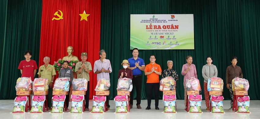 Cụm phối hợp hoạt động Bà Rịa - Vũng Tàu tổ chức Lễ ra quân chiến dịch tình nguyện Mùa hè xanh 2025