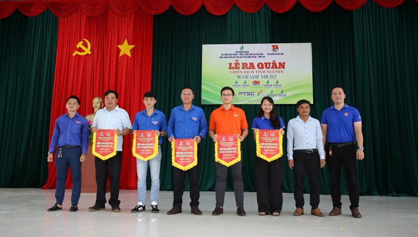 Cụm phối hợp hoạt động Bà Rịa - Vũng Tàu tổ chức Lễ ra quân chiến dịch tình nguyện Mùa hè xanh 2025