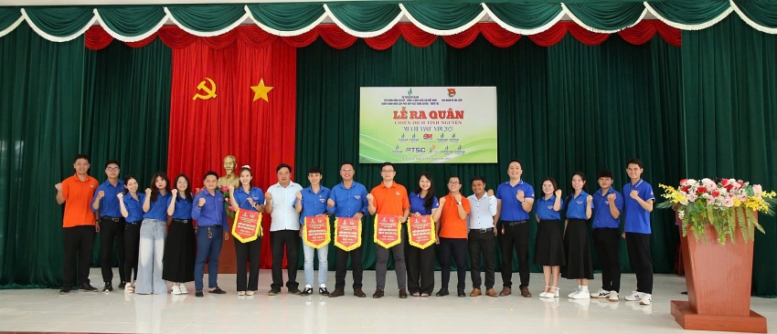 Cụm phối hợp hoạt động Bà Rịa - Vũng Tàu tổ chức Lễ ra quân chiến dịch tình nguyện Mùa hè xanh 2025