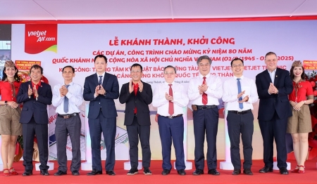 Công trình Vietjet tại Long Thành: Dấu mốc chiến lược chào mừng 80 năm Quốc khánh