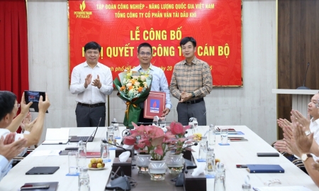 Ông Lê Mạnh Tuấn được bổ nhiệm giữ chức Thành viên HĐQT PVTrans