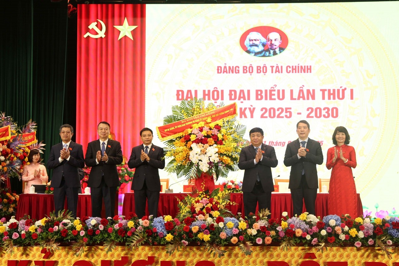 Đại hội đại biểu Đảng bộ Bộ Tài chính lần thứ I, nhiệm kỳ 2025 - 2030
