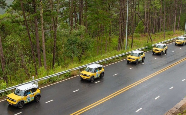 Lado Taxi và Xanh SM đưa VinFast VF 3 thành phương tiện du lịch đặc biệt tại Đà Lạt